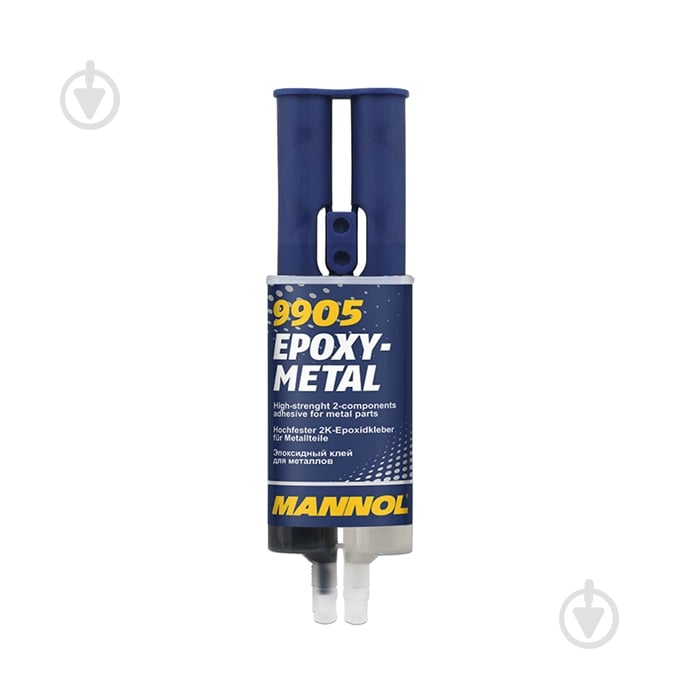 Клей эпоксидный Mannol 9905 Epoxy-Metal 30 г - фото 1 Клей эпоксидный Mannol 9905 Epoxy-Metal 30 г - фото 1