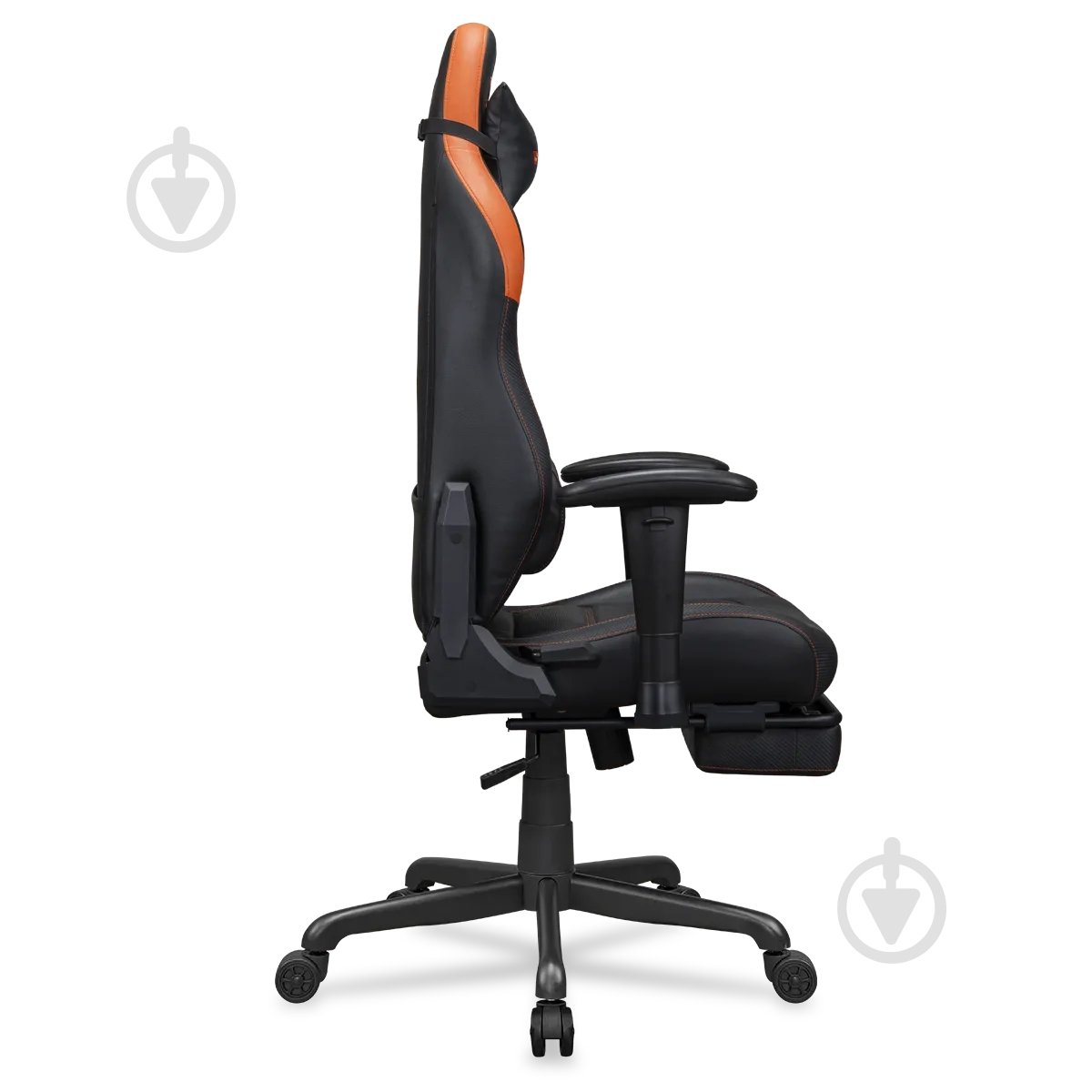 Кресло игровое Cougar EXPLORE NEO, дышащая экокожа черно-оранжевый - фото 7