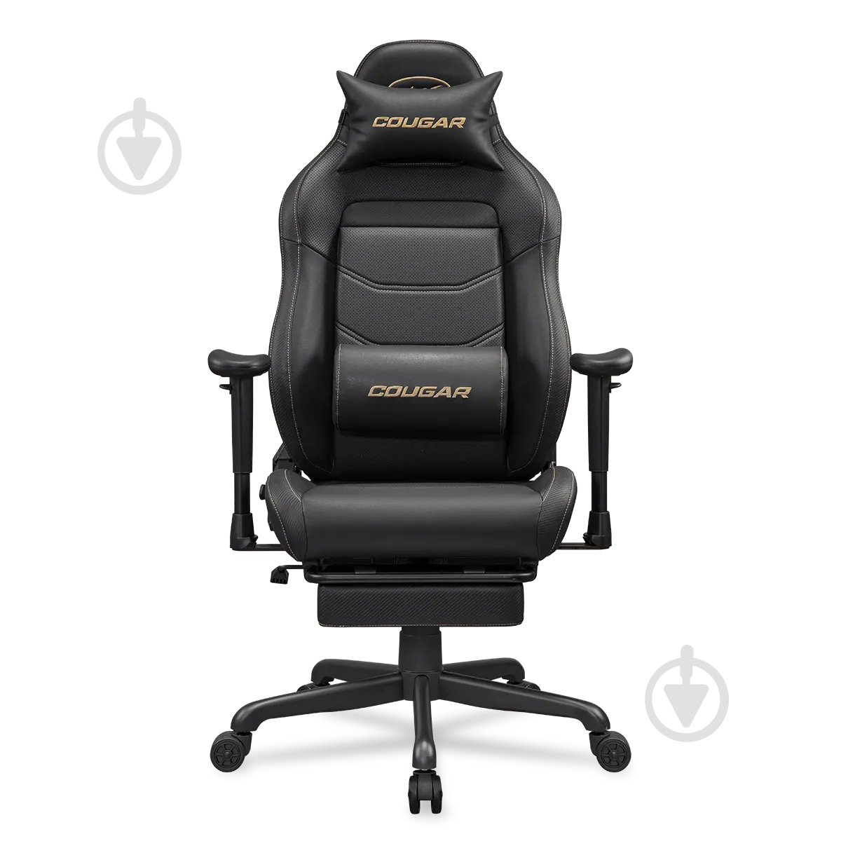 Кресло игровое Cougar EXPLORE NEO GOLD, дышащая экокожа черный - фото 1 Кресло игровое Cougar EXPLORE NEO GOLD, дышащая экокожа черный - фото 1