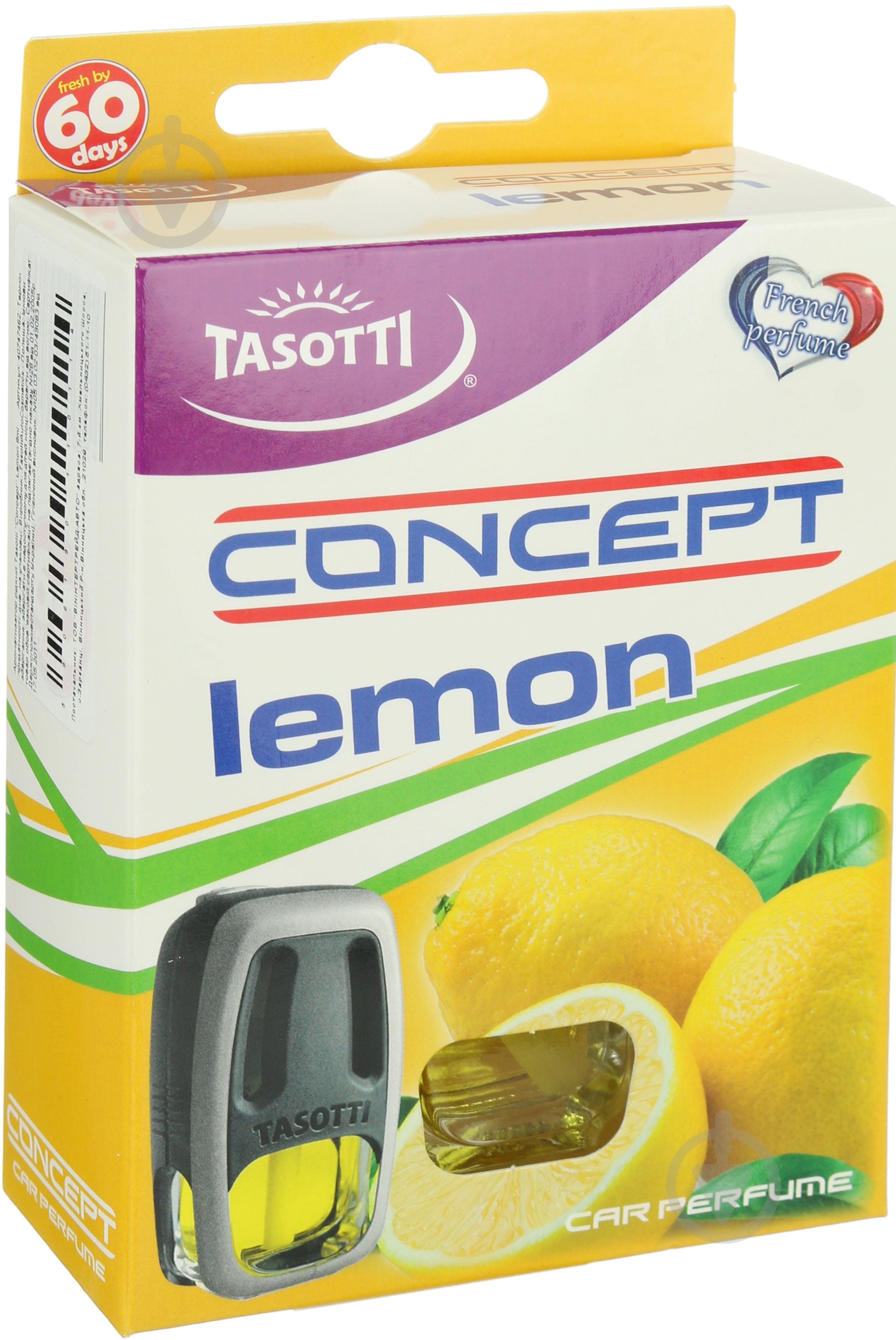 Ароматизатор на дефлектор Tasotti Concept lemon - фото 2 Ароматизатор на дефлектор Tasotti Concept lemon - фото 2