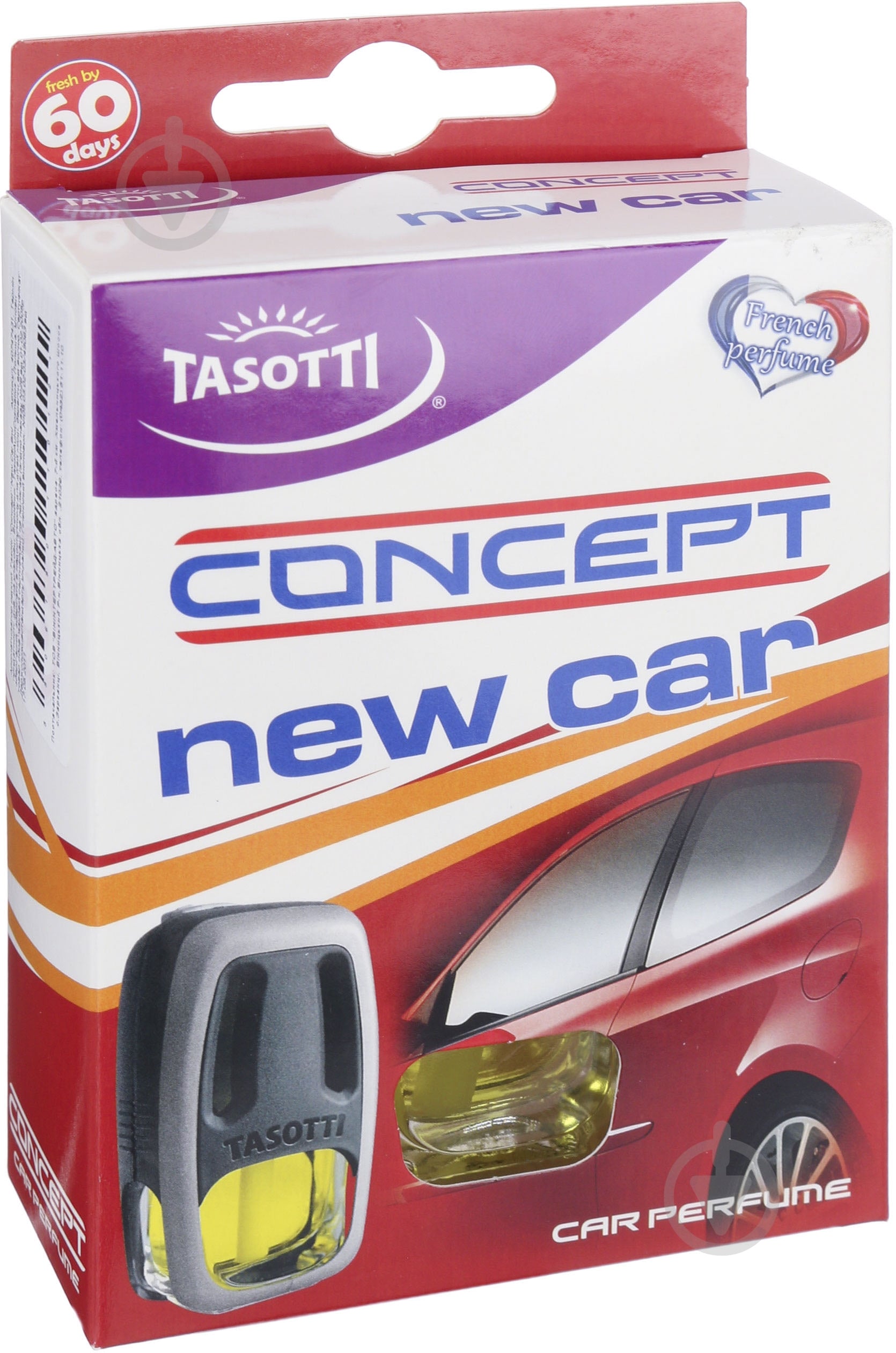 Ароматизатор AXXIS на дефлектор “Concept” New Car 8ml (уп.24шт/ящ.96шт)