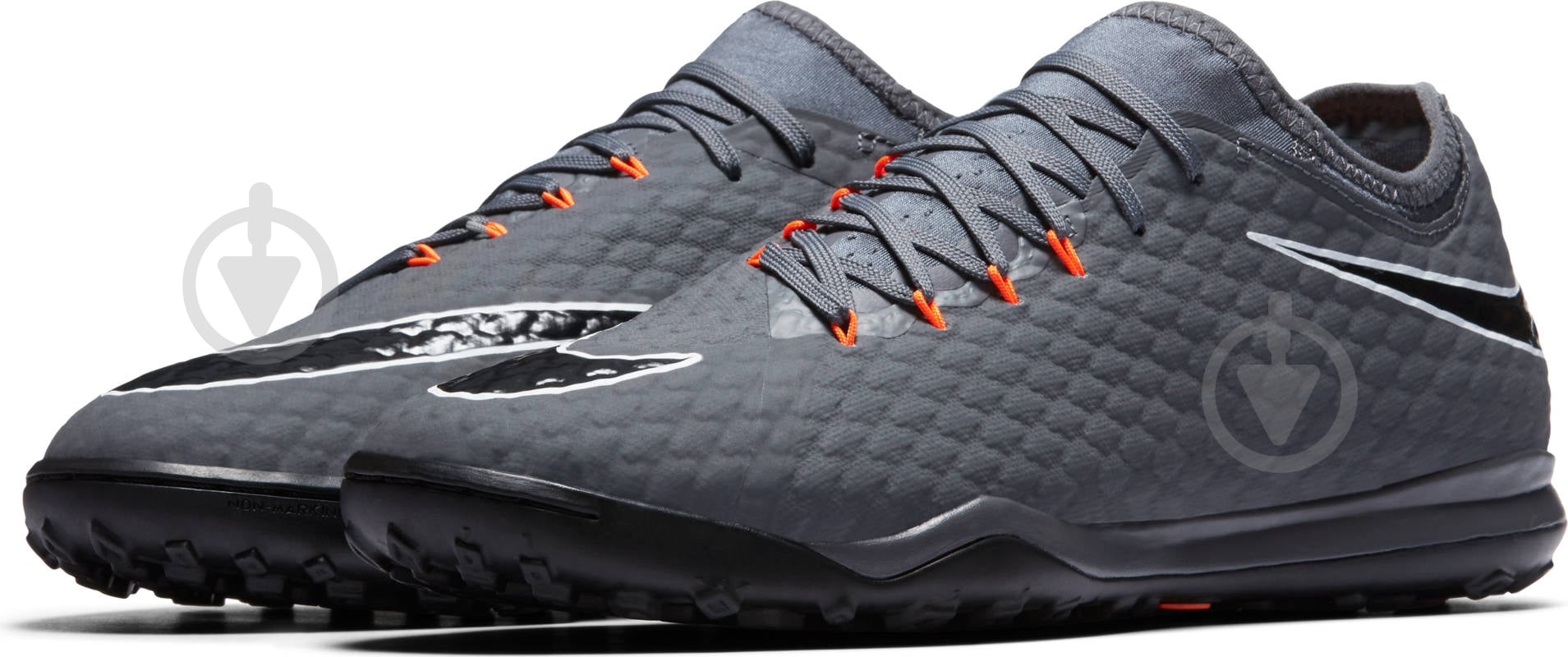 Сороконожки Nike ZOOM PHANTOMX 3 PRO TF AH7283-081 р.40 серый - фото 1