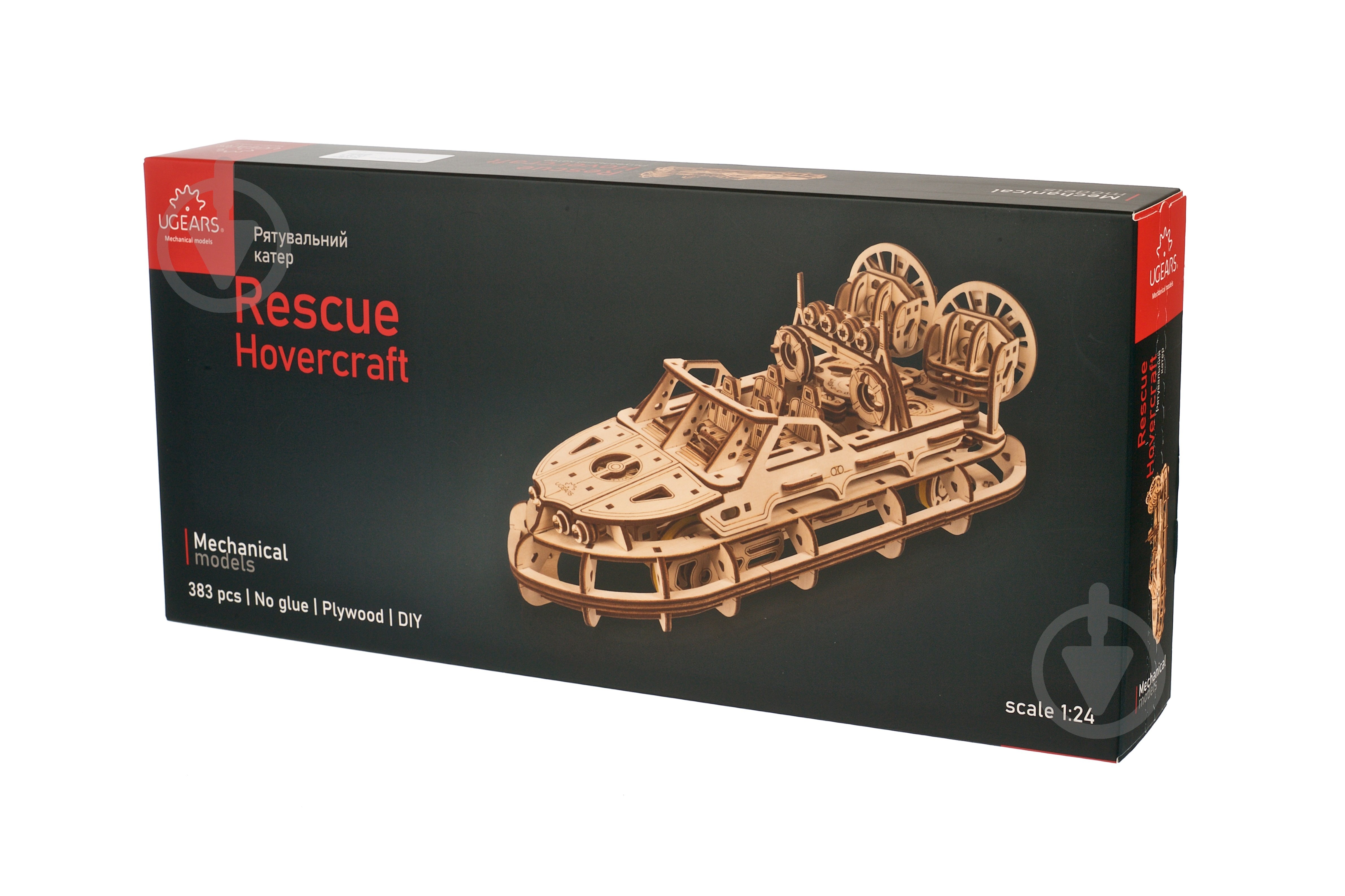 3D-конструктор UGEARS Спасательный катер - фото 1