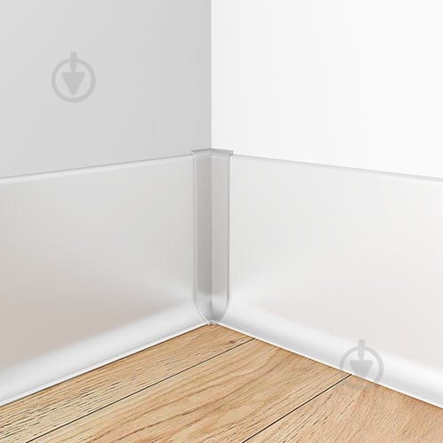 Кут внутренний АЛЮПРО ПАС-3818 серебро 80 мм - фото 2