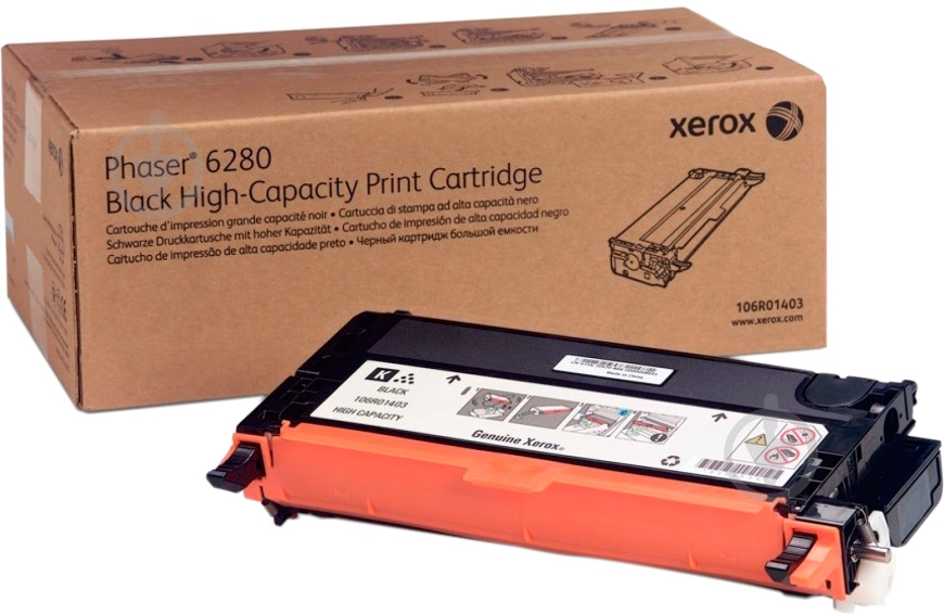 Тонер-картридж Xerox  black 106R01403 - фото 1