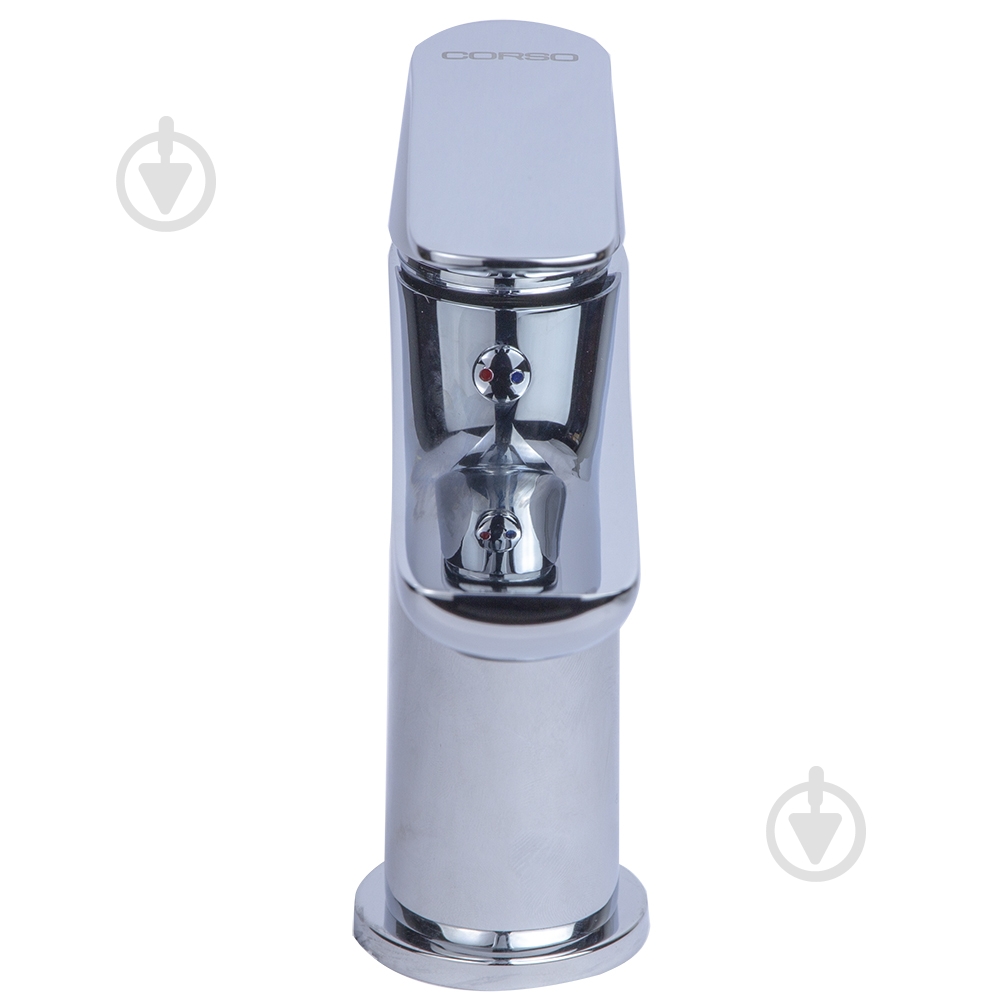 Смеситель для умывальника Corso LUGANO 26мм литой на шпильке (CH-2A147C) - фото 2