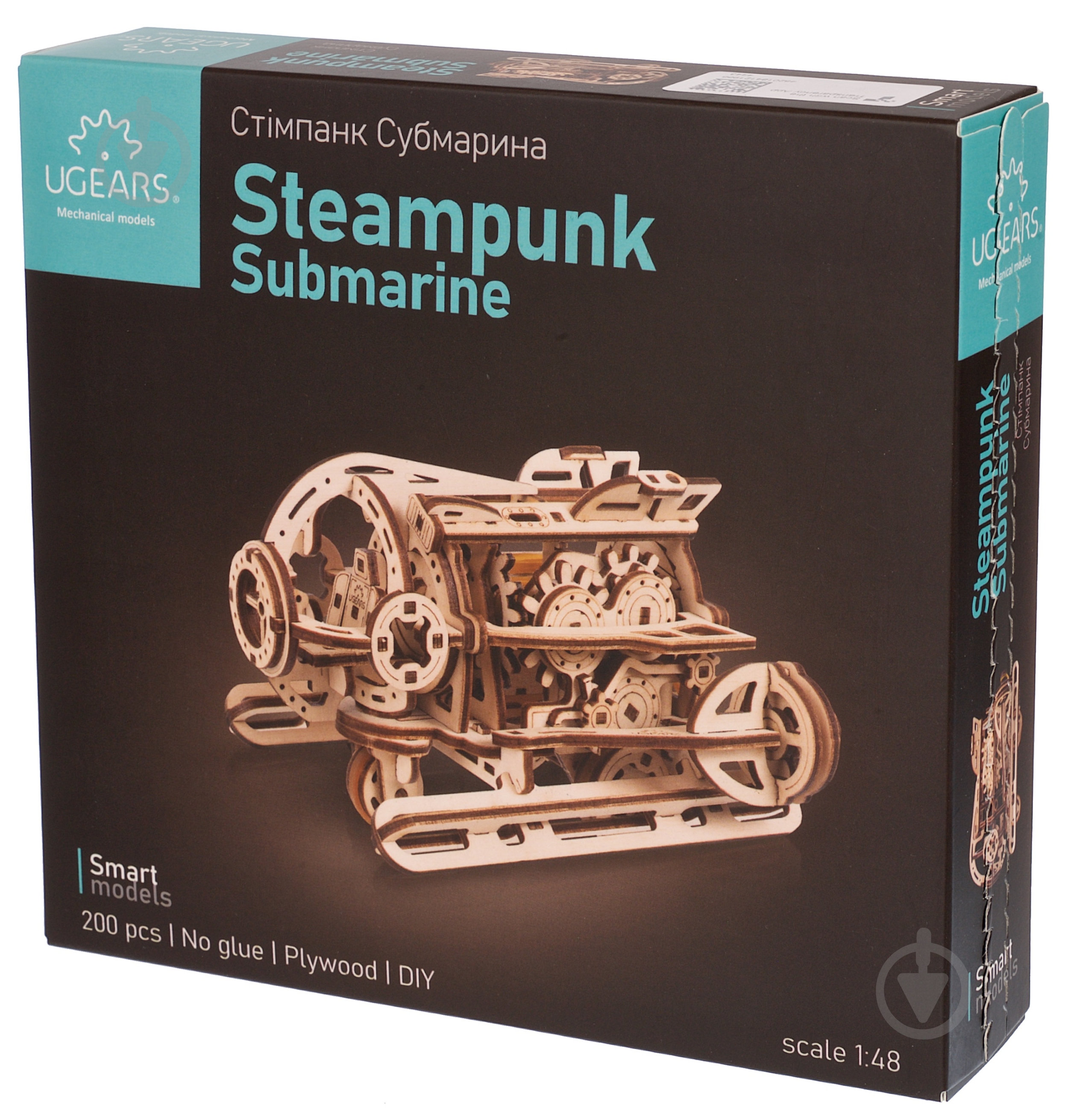 ᐉ 3D-пазл UGEARS Стімпанк Субмарина • Краща ціна в Києві, Україні ...