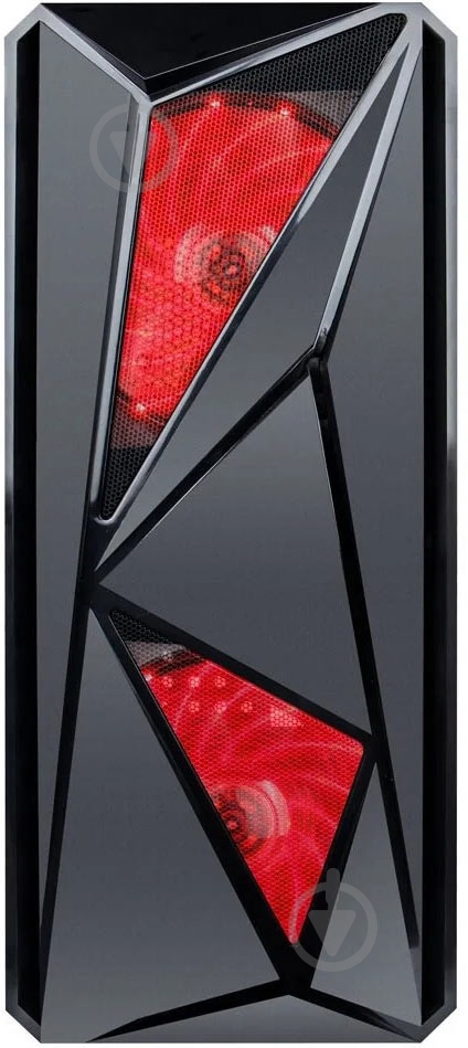 Корпус 1stPlayer Firerose F4-3A1-15LED RED - фото 2 Корпус 1stPlayer Firerose F4-3A1-15LED RED - фото 2