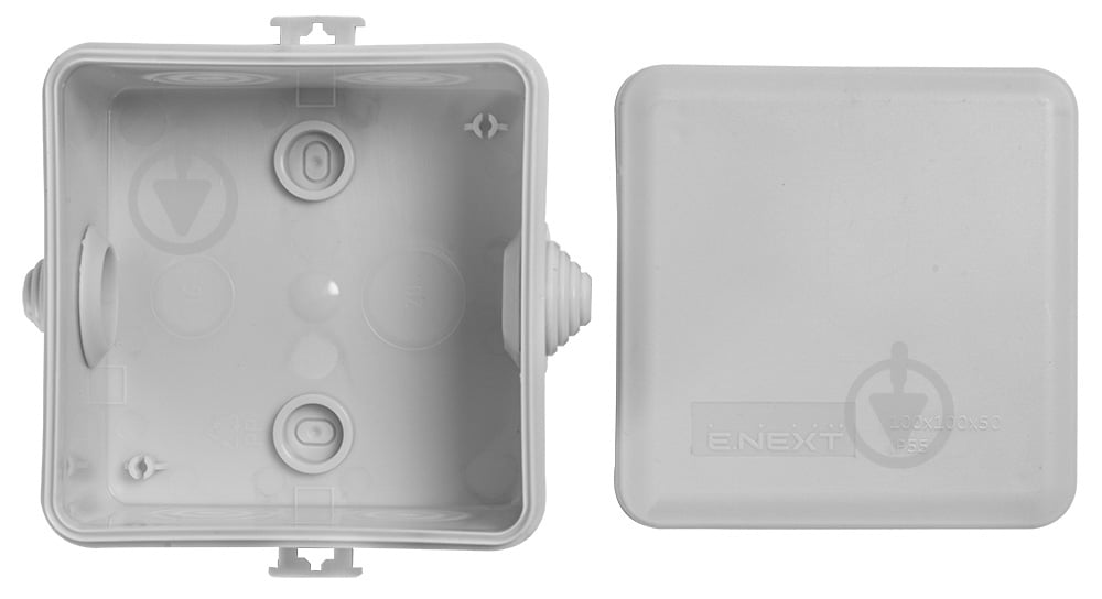 Коробка распределительная E.NEXT e.db.stand.100.100.50u полипропилен s027041 - фото 4