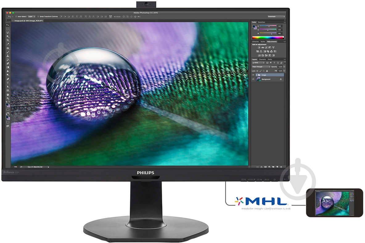 Монитор Philips P Line 27" (272P7VPTKEB/00) - фото 1