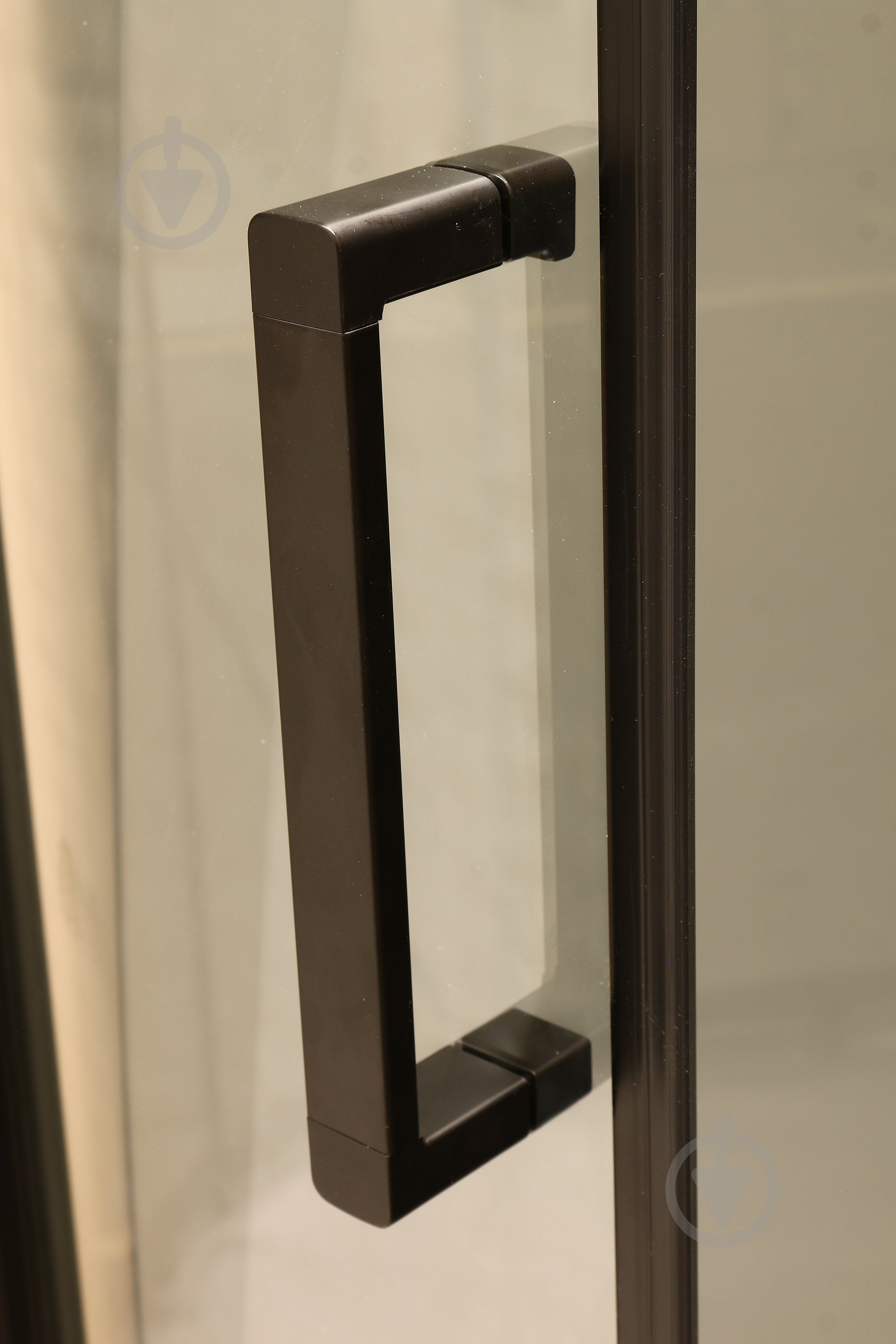 Душевой бокс EGO Pure Black Light 90x90 см K-6701 - фото 11