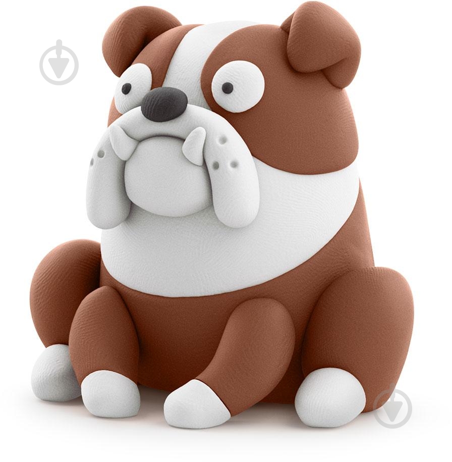 Набір пластиліну Lipaka Собаки-друзяки Бульдог Гіпно 30148-UA01 - фото 4