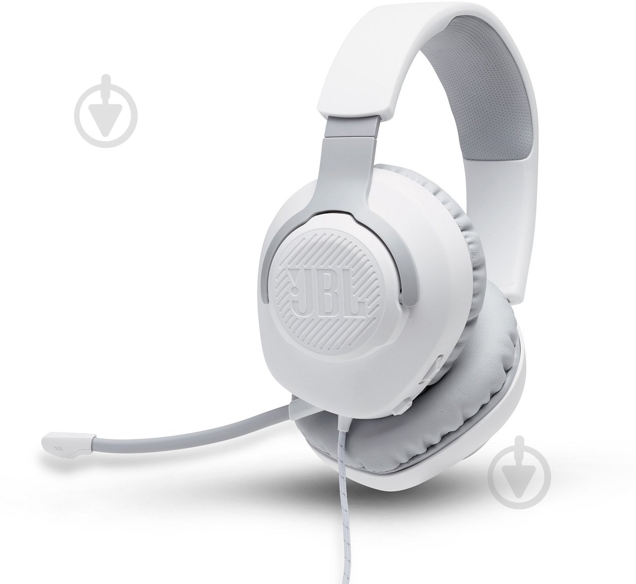 Гарнитура игровая JBL Quantum 100 white (JBLQUANTUM100WHT) - фото 9 Гарнитура игровая JBL Quantum 100 white (JBLQUANTUM100WHT) - фото 9