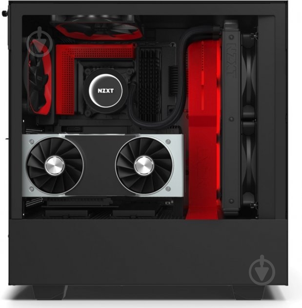 Корпус NZXT H510i Matte Black/Red - фото 18 Корпус NZXT H510i Matte Black/Red - фото 18