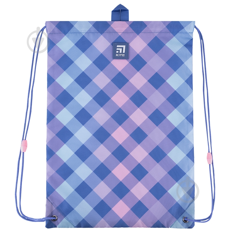 Сумка-мешок KITE для обуви Purple Chequer - фото 3