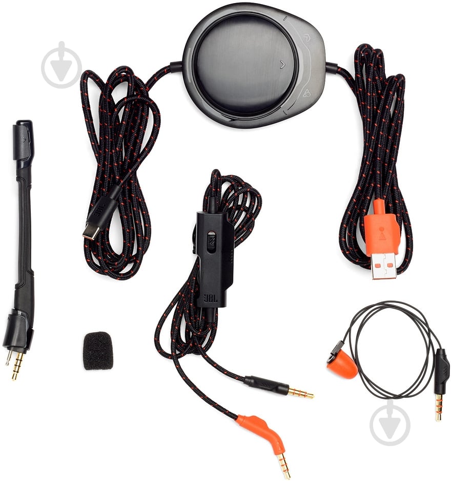 Гарнітура ігрова JBL Quantum One black (JBLQUANTUMONEBLK) - фото 3