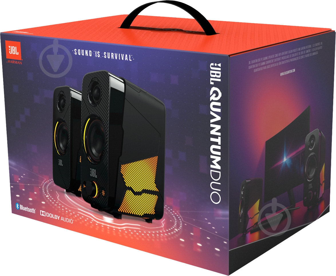 Акустическая система JBL Quantum Duo 2.0 black - фото 30