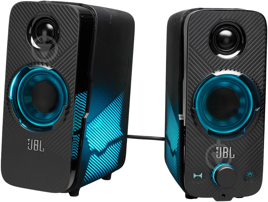 Акустическая система JBL Quantum Duo 2.0 black - фото 4