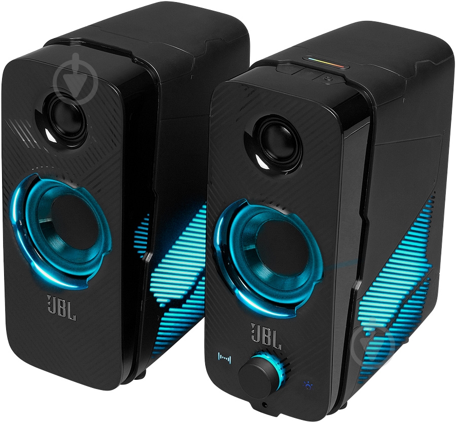 Акустическая система JBL Quantum Duo 2.0 black - фото 1