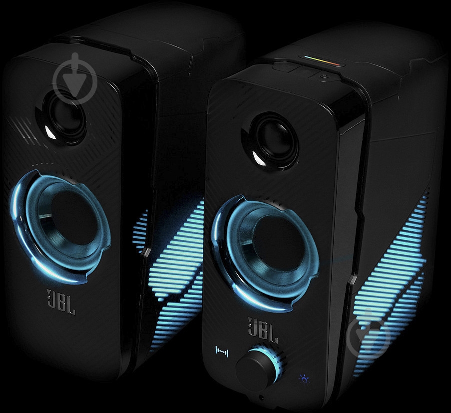 Акустическая система JBL Quantum Duo 2.0 black - фото 23