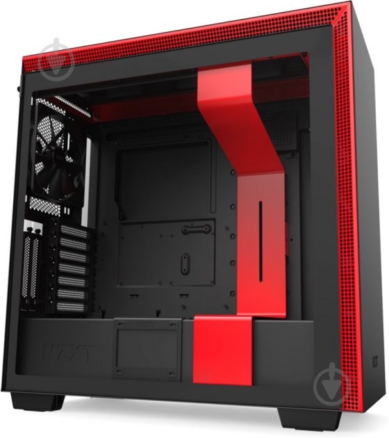 Корпус NZXT H710i Matte Black/Red - фото 1 Корпус NZXT H710i Matte Black/Red - фото 1