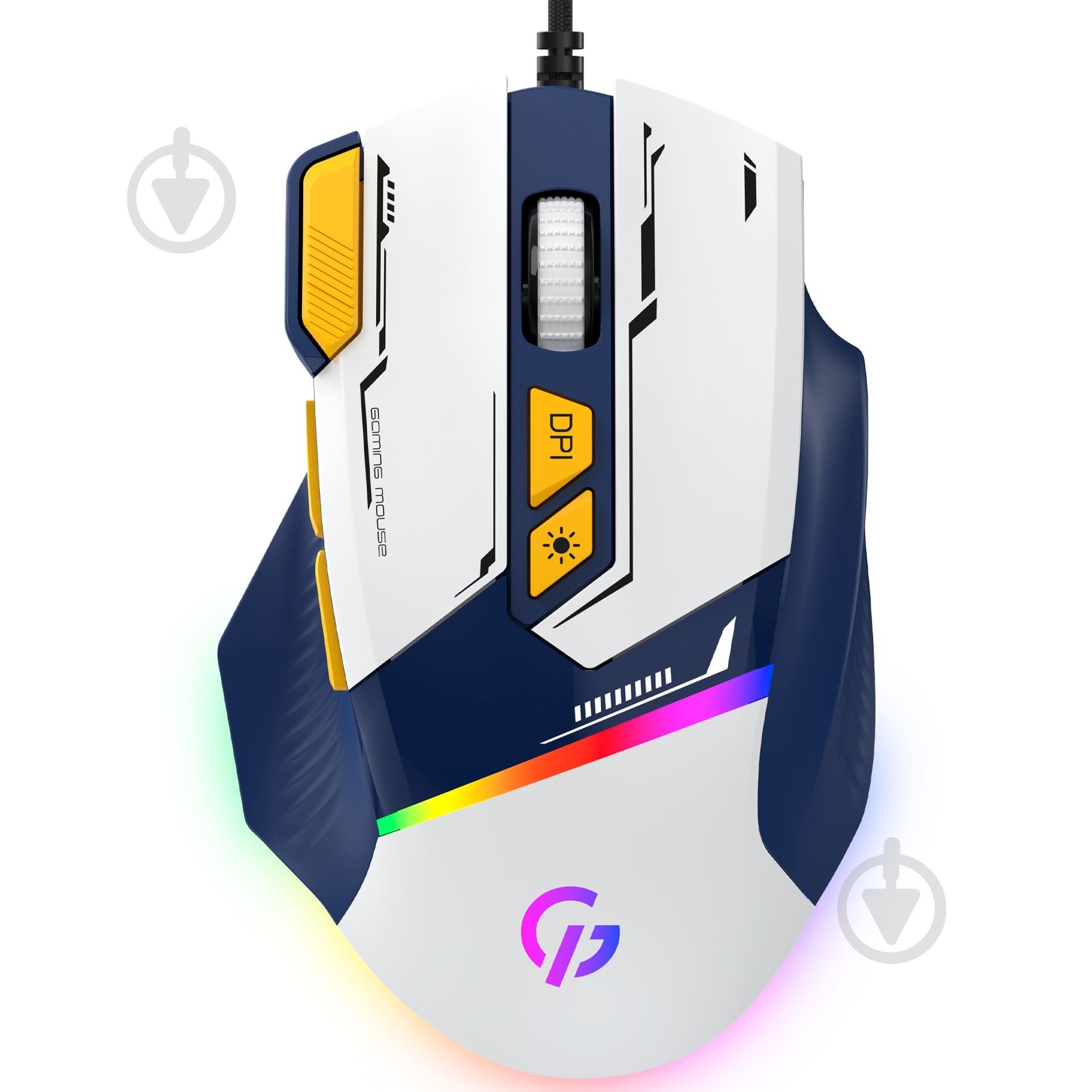 Мишка GamePro white/blue (GM300BL) - фото 2 Мишка GamePro white/blue (GM300BL) - фото 2