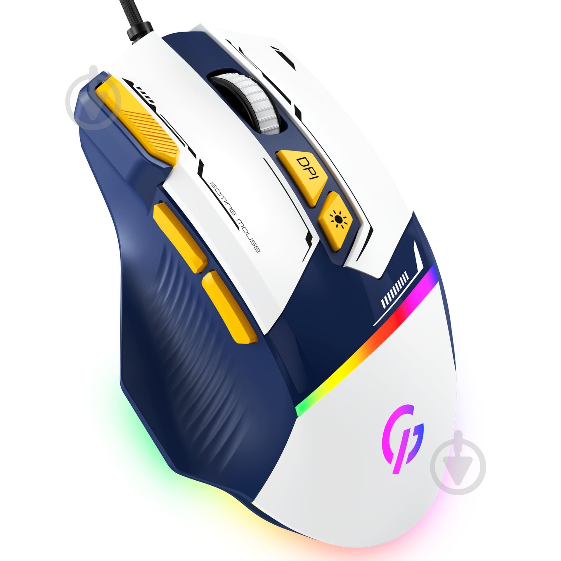 Мишка GamePro white/blue (GM300BL) - фото 1 Мишка GamePro white/blue (GM300BL) - фото 1