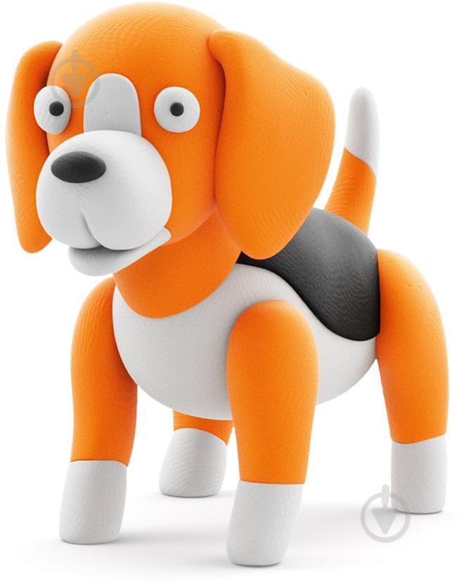 Набір пластиліну Lipaka Собаки-друзяки Бігль Вокі 30152-UA01 - фото 3 Набір пластиліну Lipaka Собаки-друзяки Бігль Вокі 30152-UA01 - фото 3