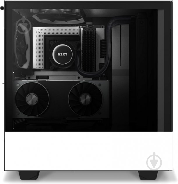 Корпус NZXT H510 Elite Matte White (CA-H510E-W1) - фото 14