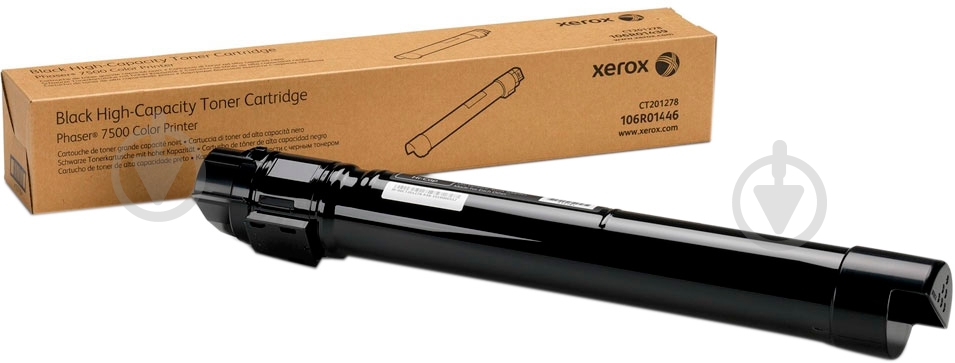 Тонер-картридж Xerox  black 106R01446 - фото 1