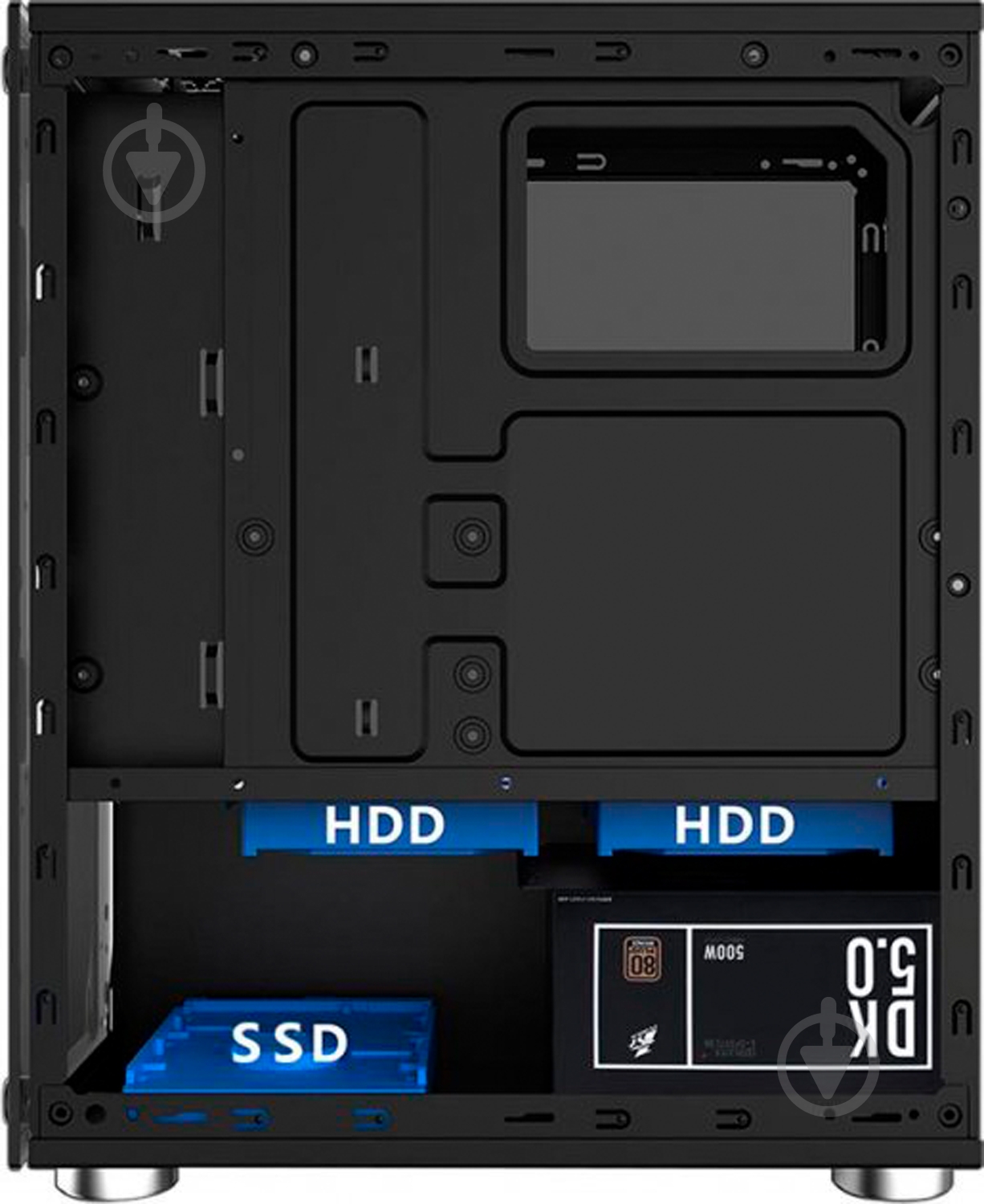 Корпус 1stPlayer X2-3R1 Color LED - фото 5 Корпус 1stPlayer X2-3R1 Color LED - фото 5