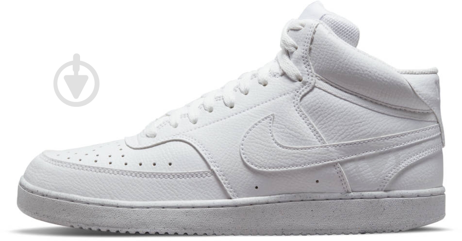 Кроссовки мужские демисезонные Nike COURT VISION MID NEXT NATURE DN3577-100 р.40 белые - фото 4