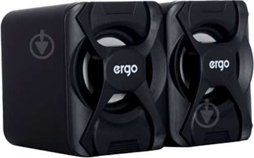 Акустическая система Ergo S-203 2.0 black - фото 2 Акустическая система Ergo S-203 2.0 black - фото 2