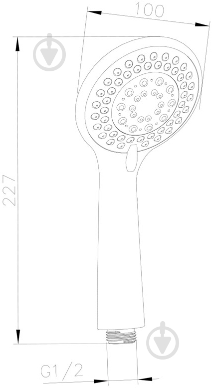 Ручний душ Imprese W100SL1 - фото 2