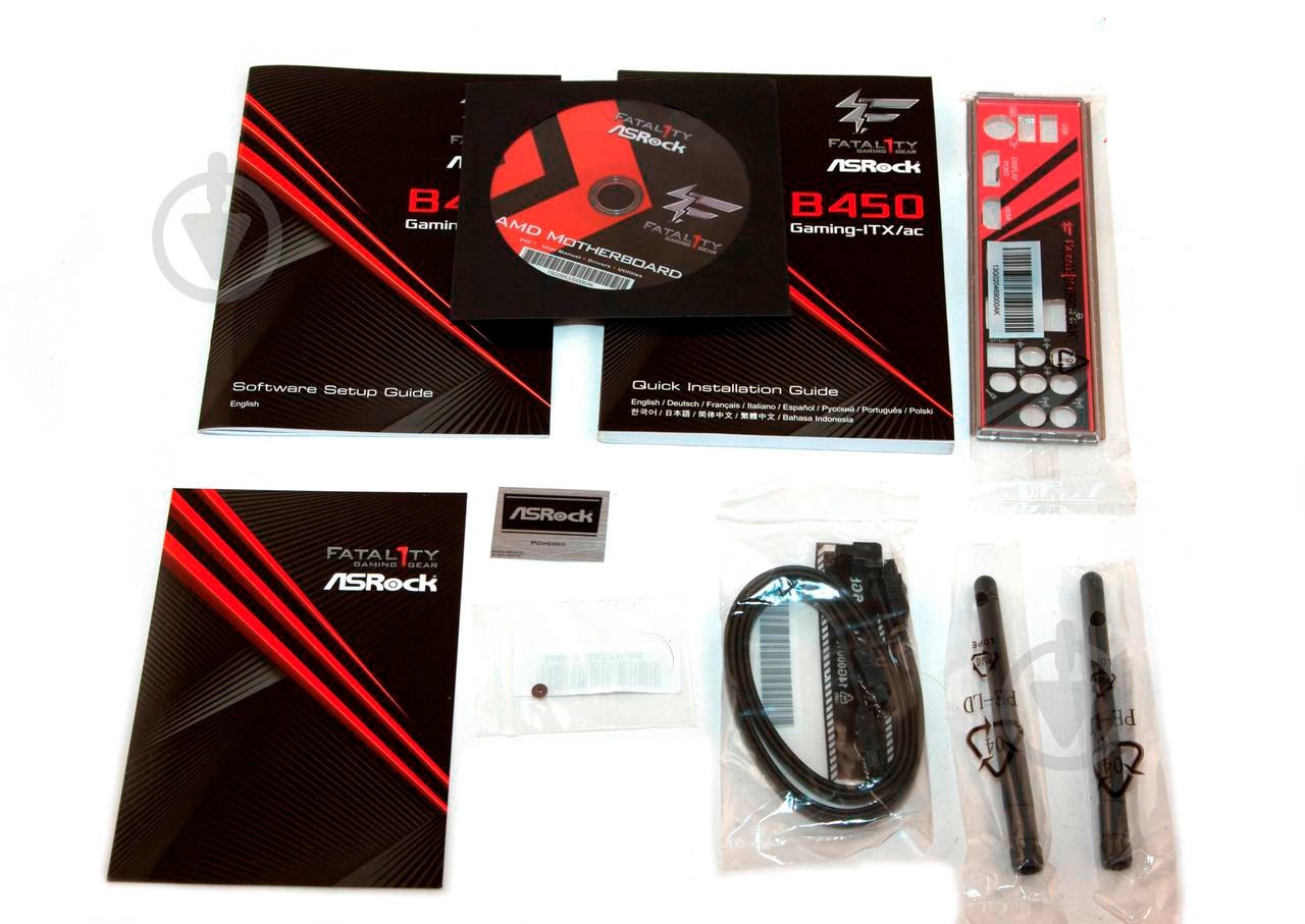 ᐉ Материнская плата ASRock Fatal1ty B450 Gaming-ITX/ac (Socket