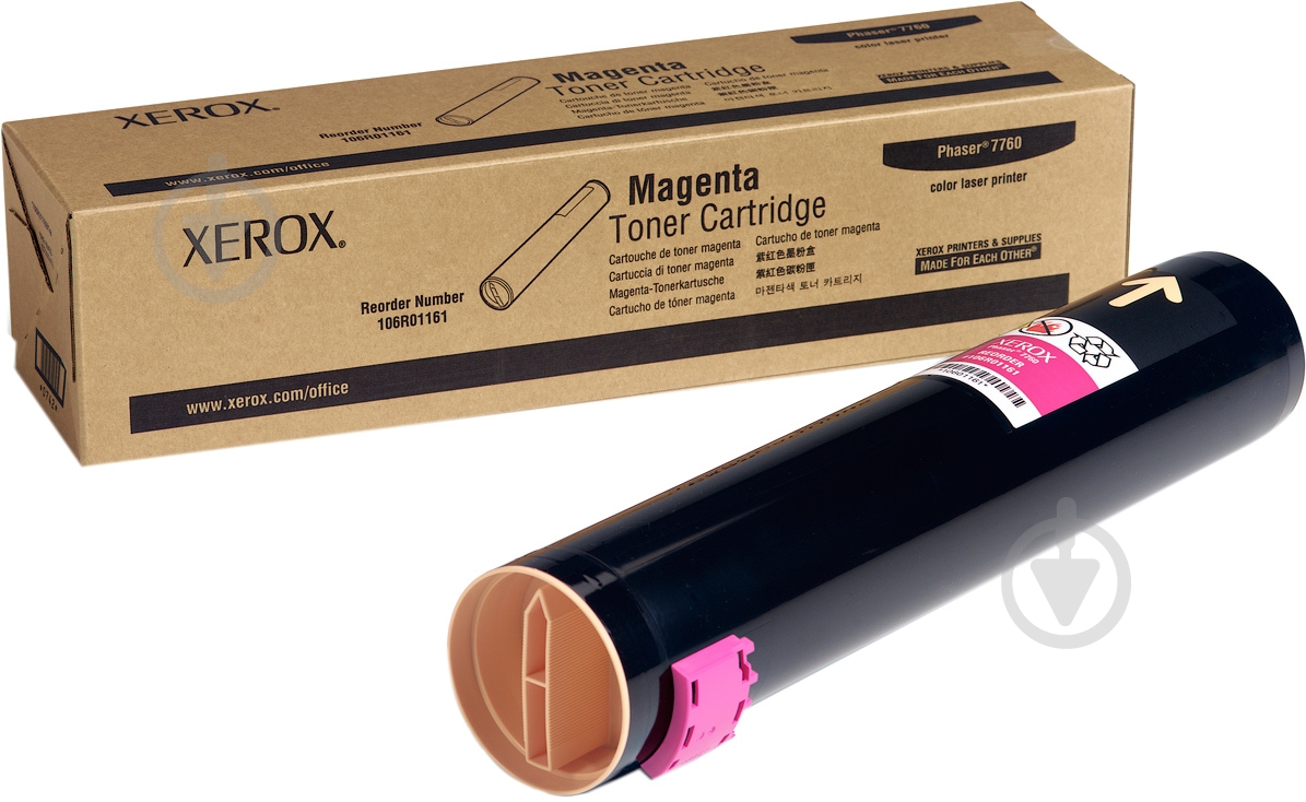 Тонер-картридж Xerox  magenta 106R01161 - фото 1