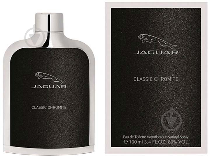 Туалетная вода Jaguar Classic Chromite 100 мл - фото 1