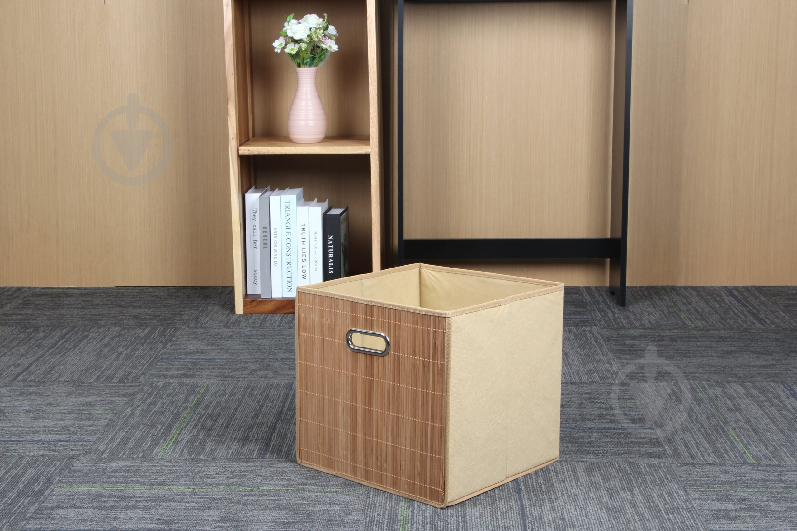 Кошик для зберігання Eurogold 7007601220 бежевий 200x250x200 мм - фото 5 Кошик для зберігання Eurogold 7007601220 бежевий 200x250x200 мм - фото 5