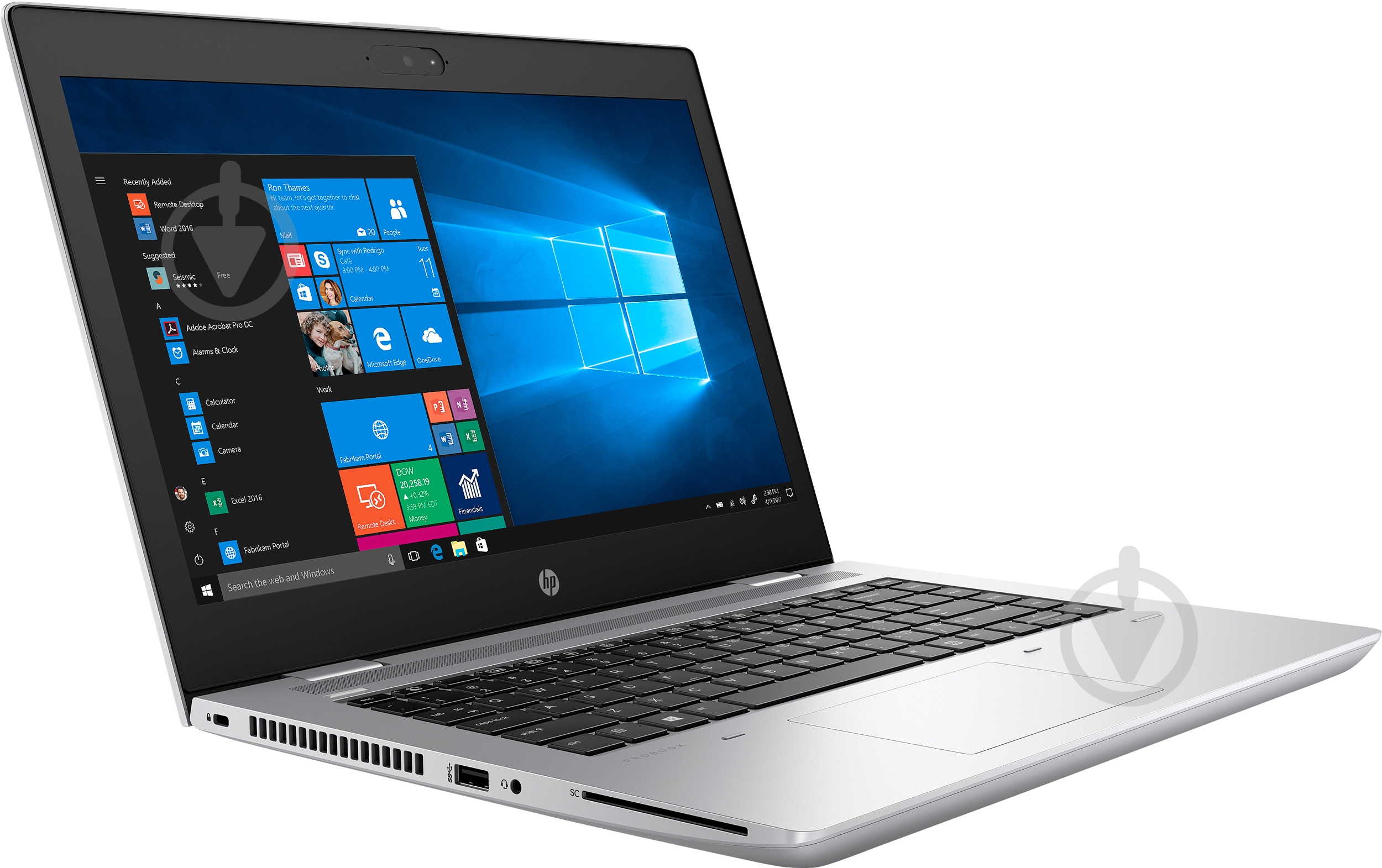 Ноутбук HP ProBook 640 G4 14" (2GL98AV_V2) silver - фото 2 Ноутбук HP ProBook 640 G4 14" (2GL98AV_V2) silver - фото 2
