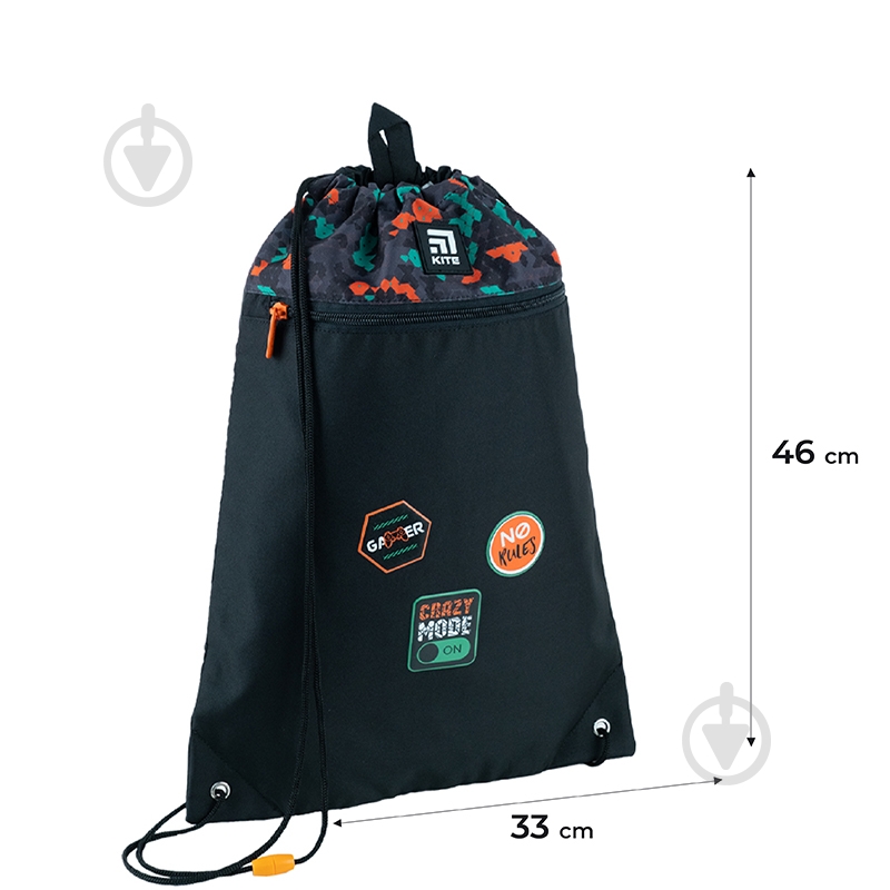Сумка-мешок KITE для обуви Crazy Mode - фото 2
