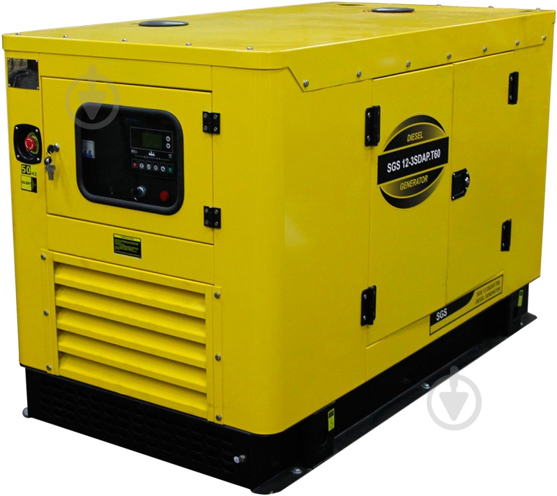 Генератор дизельный SGS 12 кВт / 13,2 кВт 380 В 12-3SDAP.T60 - фото 1
