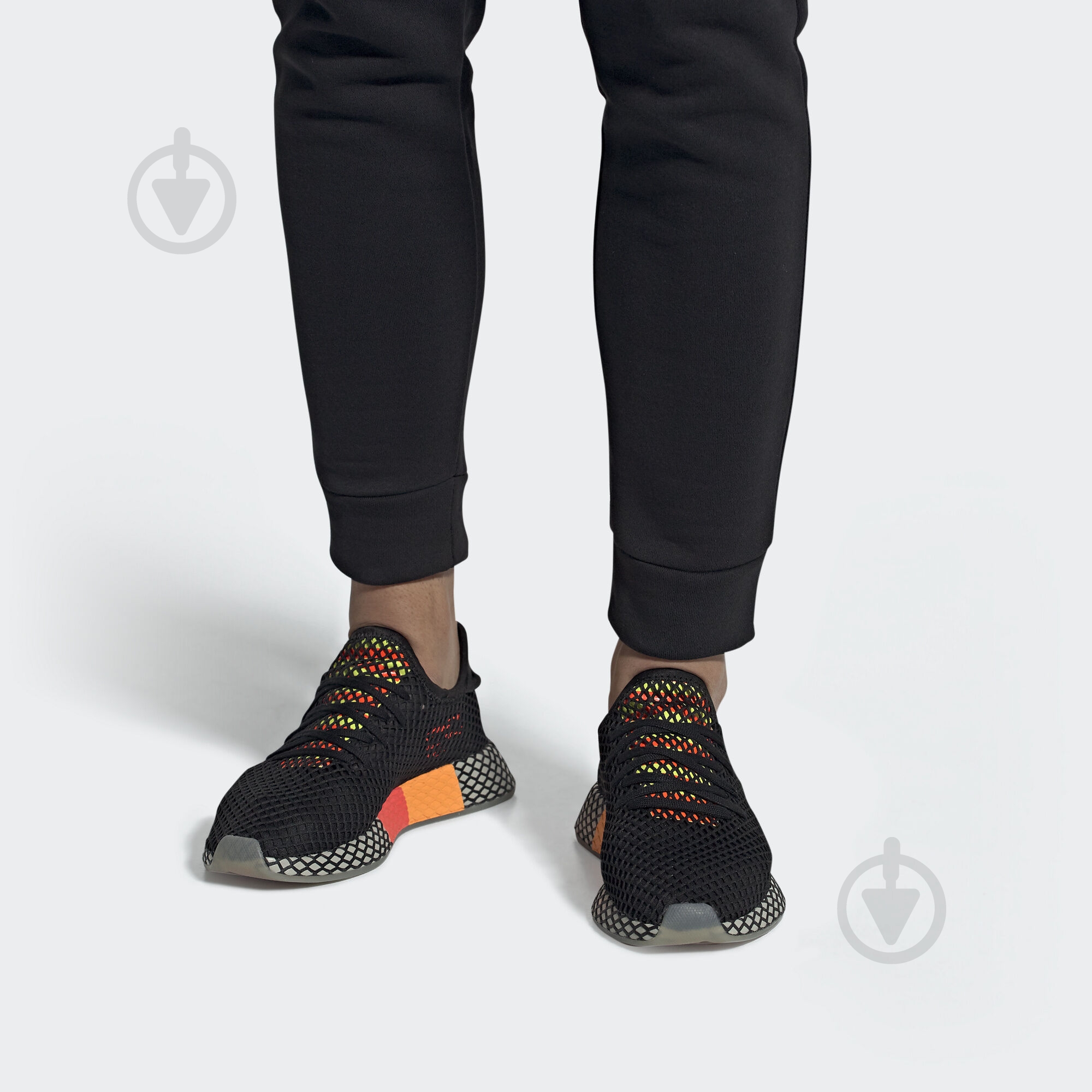Кроссовки мужские Adidas DEERUPT RUNNER EE5674 р.42 черные - фото 10