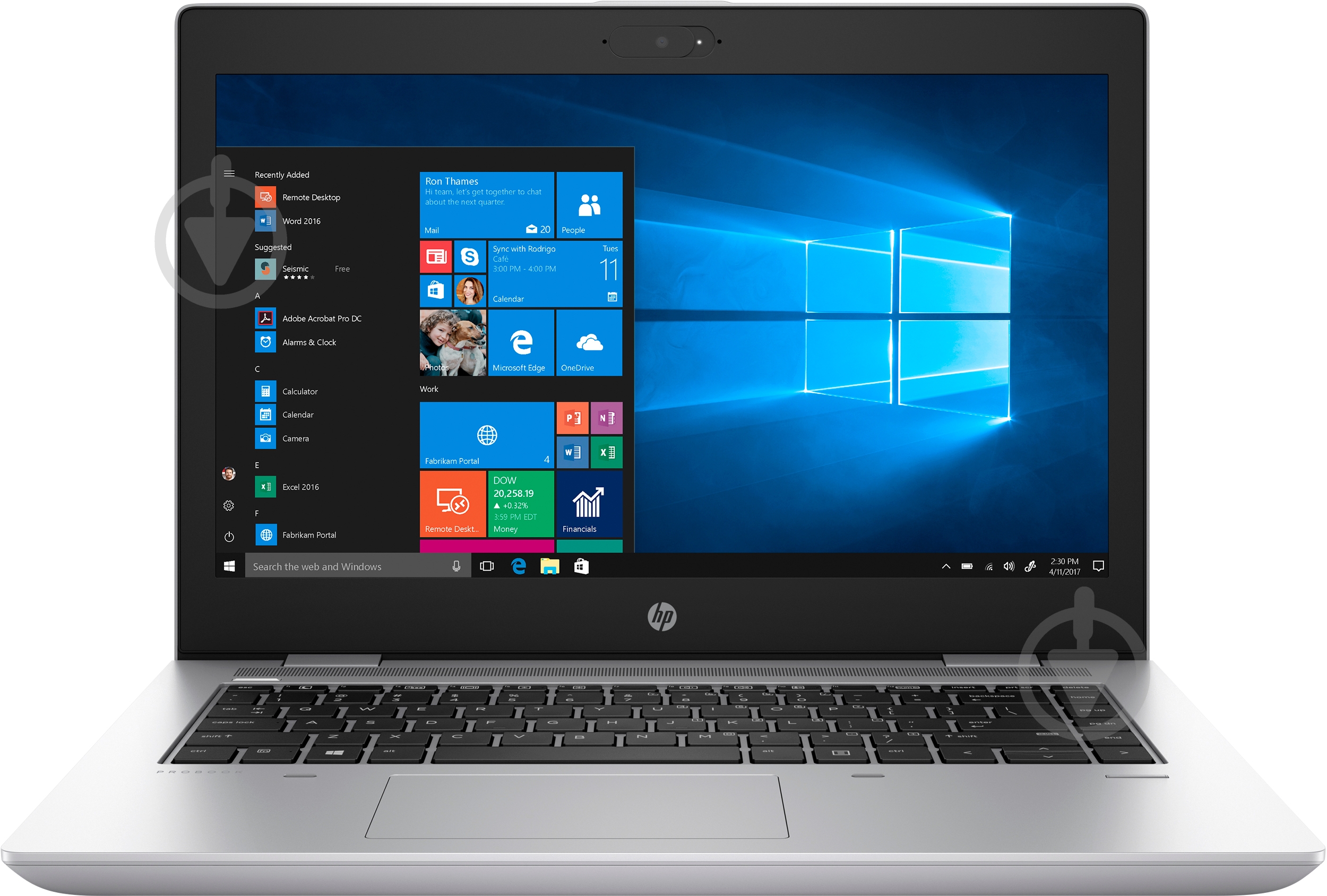 Ноутбук HP ProBook 640 G4 14" (2SG51AV_V3) silver - фото 1