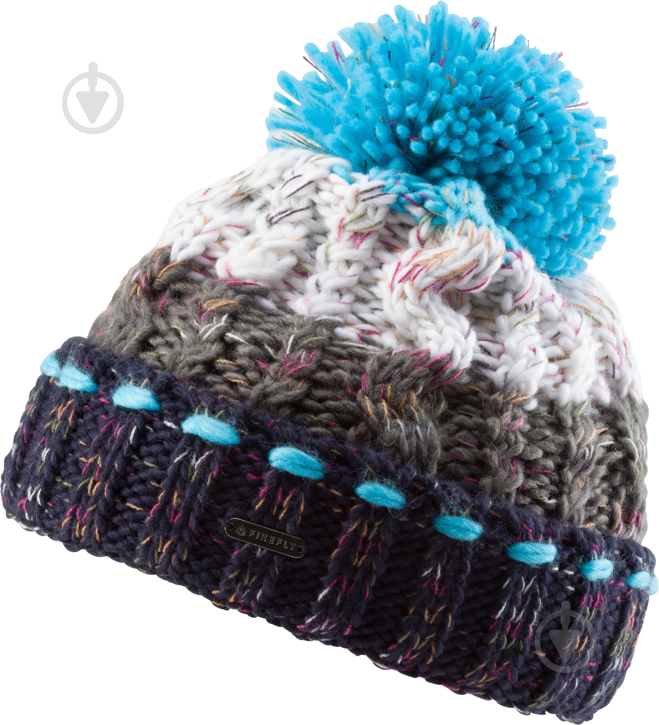 Шапка Firefly Abela wms 267737-904519 р.one size темно-синий меланж - фото 1