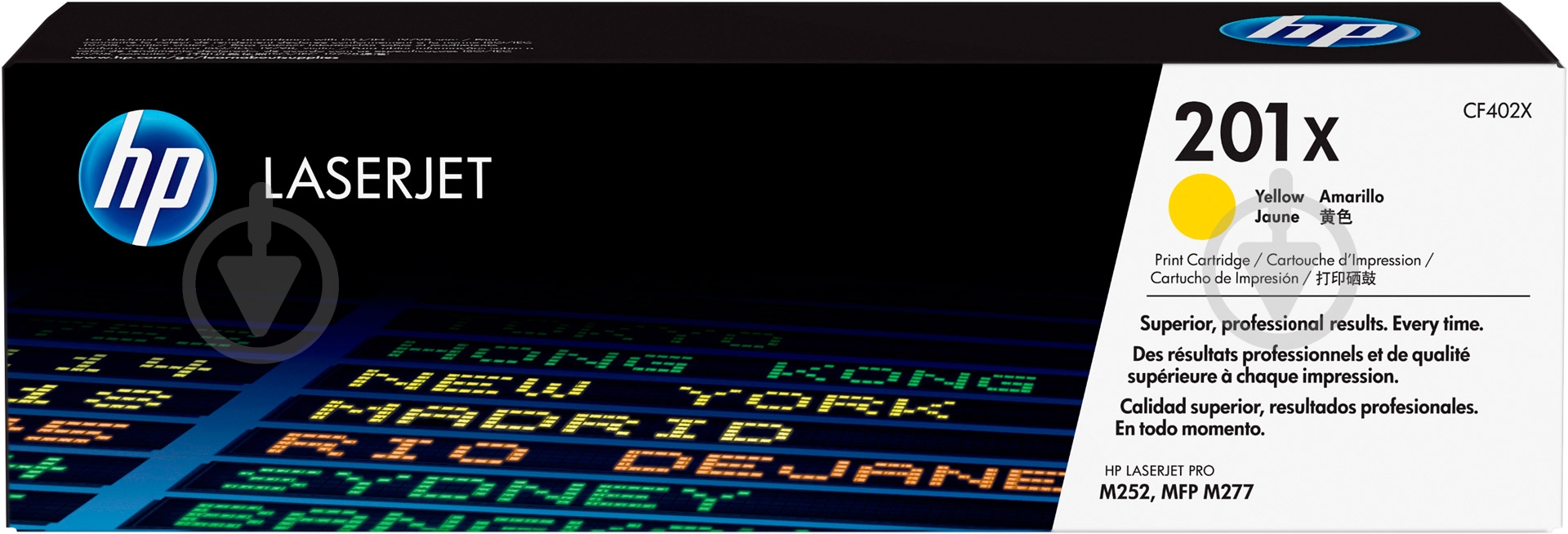 Картридж HP 201X CF402X yellow - фото 1 Картридж HP 201X CF402X yellow - фото 1