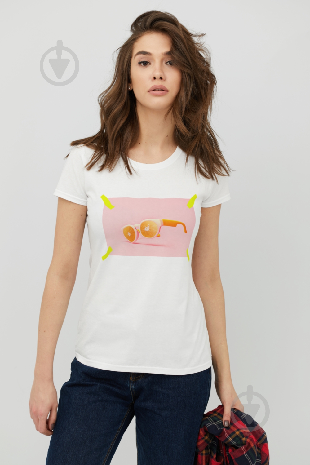 Футболка YAPPI Basic WW1050 р.M білий - фото 1 Футболка YAPPI Basic WW1050 р.M білий - фото 1