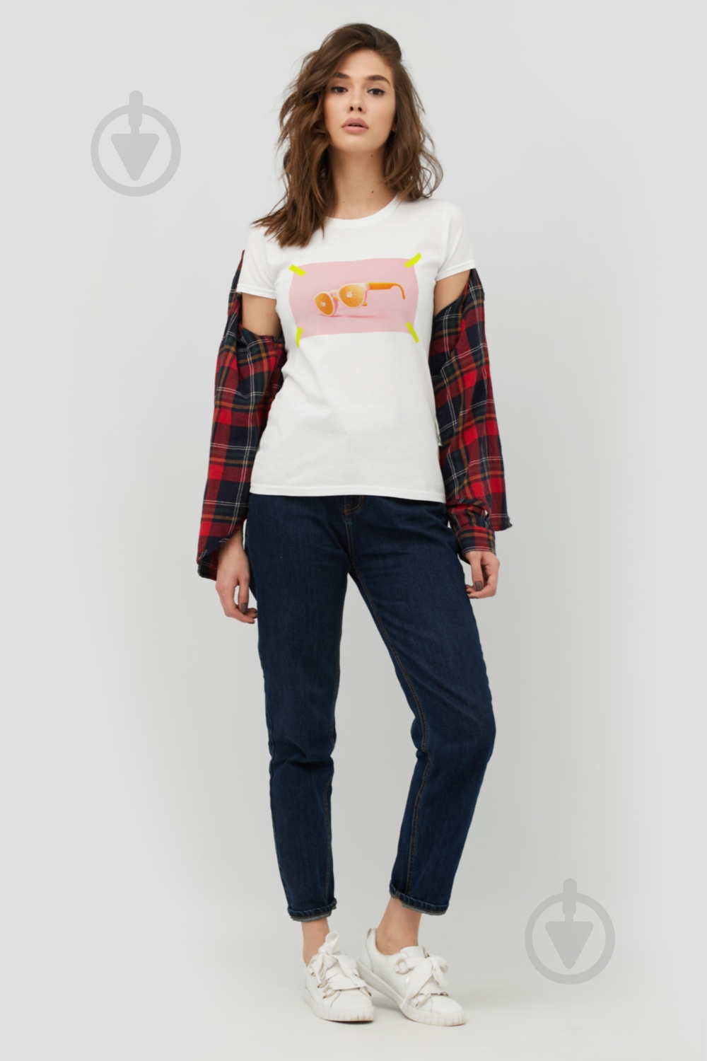 Футболка YAPPI Basic WW1050 р.M білий - фото 2 Футболка YAPPI Basic WW1050 р.M білий - фото 2