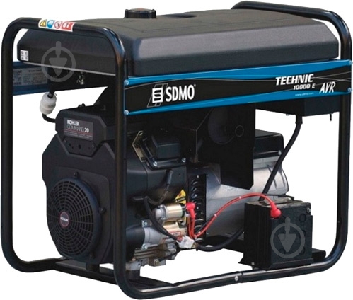 Генератор бензиновий SDMO 10 кВт / 10,5 кВт 220 В Technic 10000 E AVR - фото 1