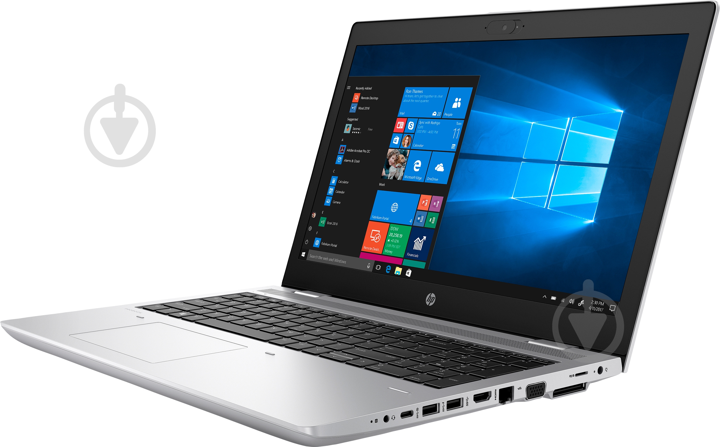 Ноутбук HP ProBook 650 G4 15.6" (2SD25AV_V2) silver - фото 3