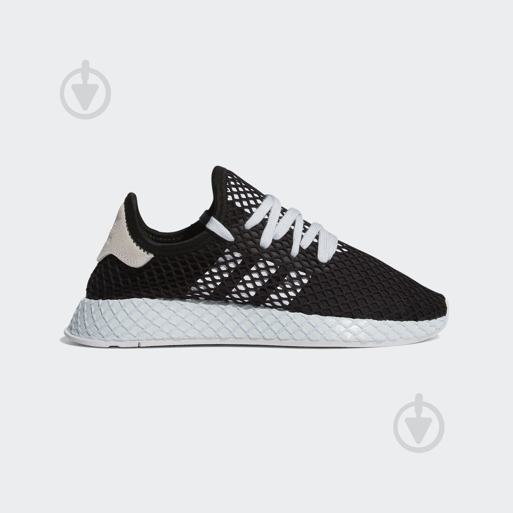 Кроссовки женские Adidas DEERUPT RUNNER W EE5778 р.36 2/3 черные - фото 1